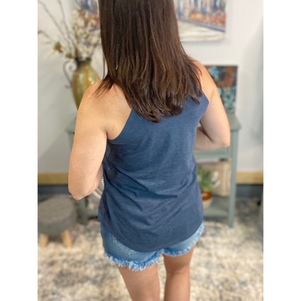 ❤️🔥Tri Rocker Tank Floaty Top Blue 2320 - Picture 11 of 11